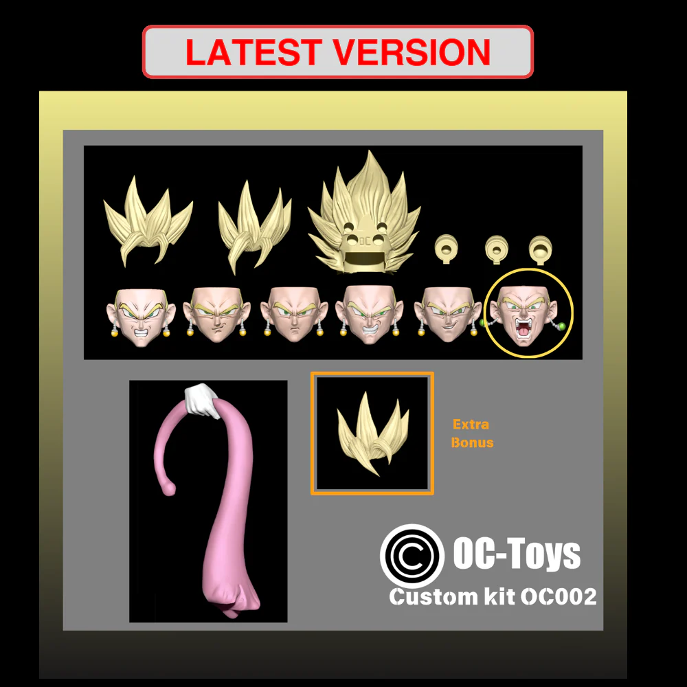 (USA Stock) OC Toys custom kit NEWEST FIXED VERSION of OC001, OC002,OC003 and combo with bonus - Image 6
