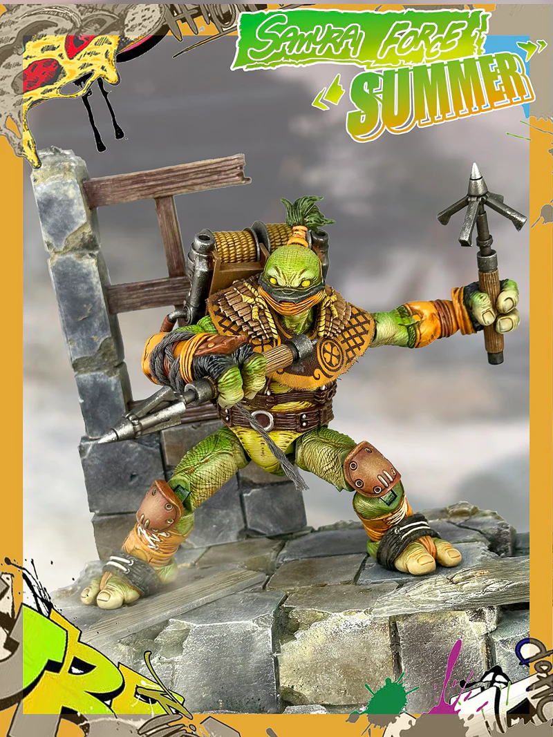 (USA Stock) Rage toys 1/12 Samurai Force Wave 3 The Crossbow master summer and Rave toys custom kit - Image 10