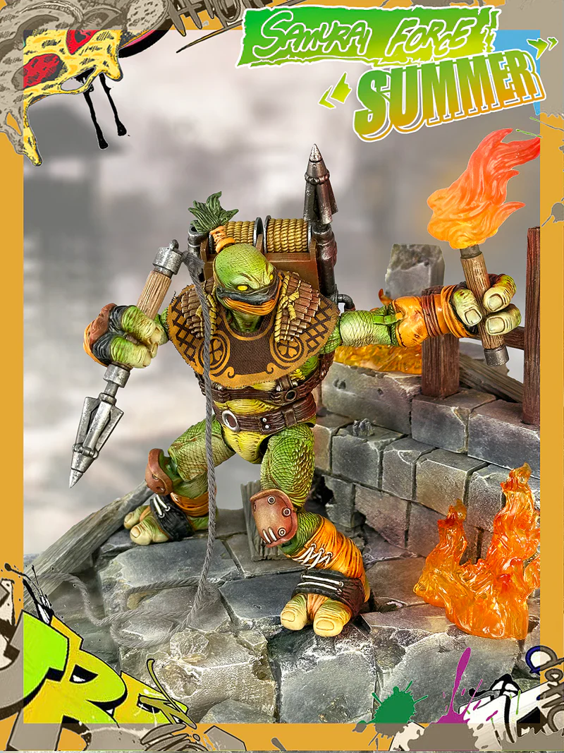 (USA Stock) Rage toys 1/12 Samurai Force Wave 3 The Crossbow master summer and Rave toys custom kit - Image 12