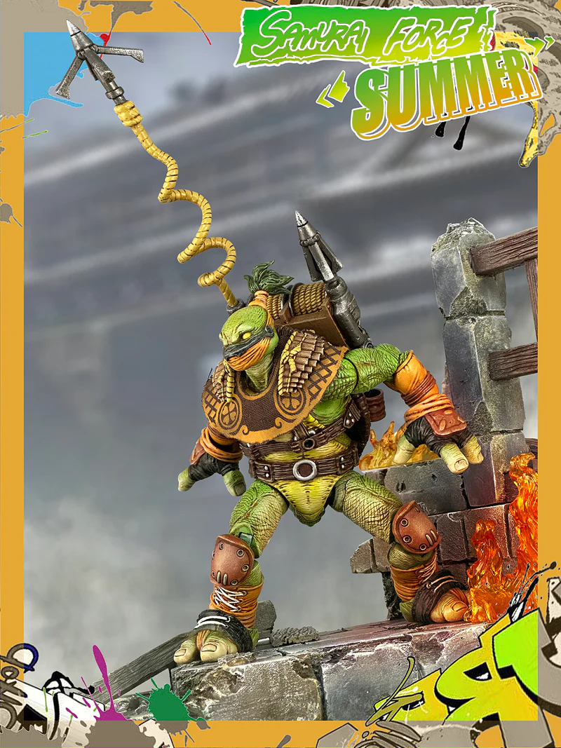 (USA Stock) Rage toys 1/12 Samurai Force Wave 3 The Crossbow master summer and Rave toys custom kit - Image 5