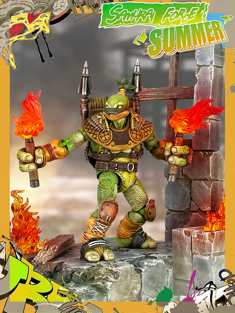 (USA Stock) Rage toys 1/12 Samurai Force Wave 3 The Crossbow master summer and Rave toys custom kit - Image 6