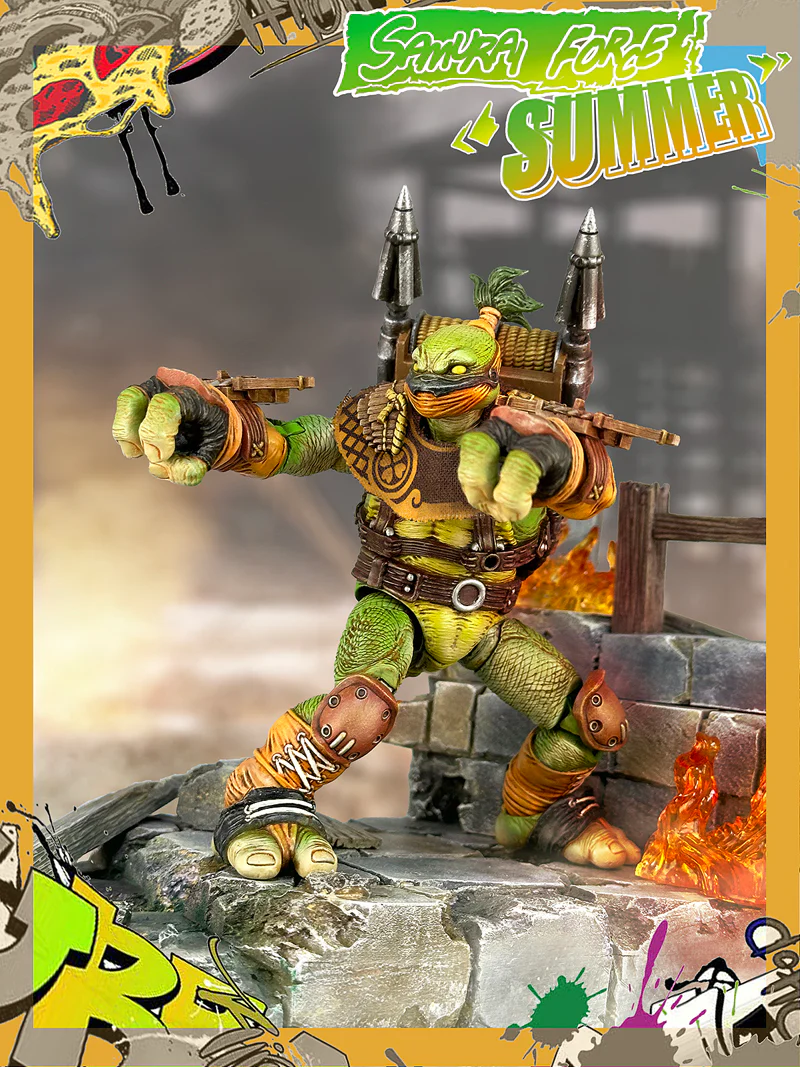 (USA Stock) Rage toys 1/12 Samurai Force Wave 3 The Crossbow master summer and Rave toys custom kit - Image 8