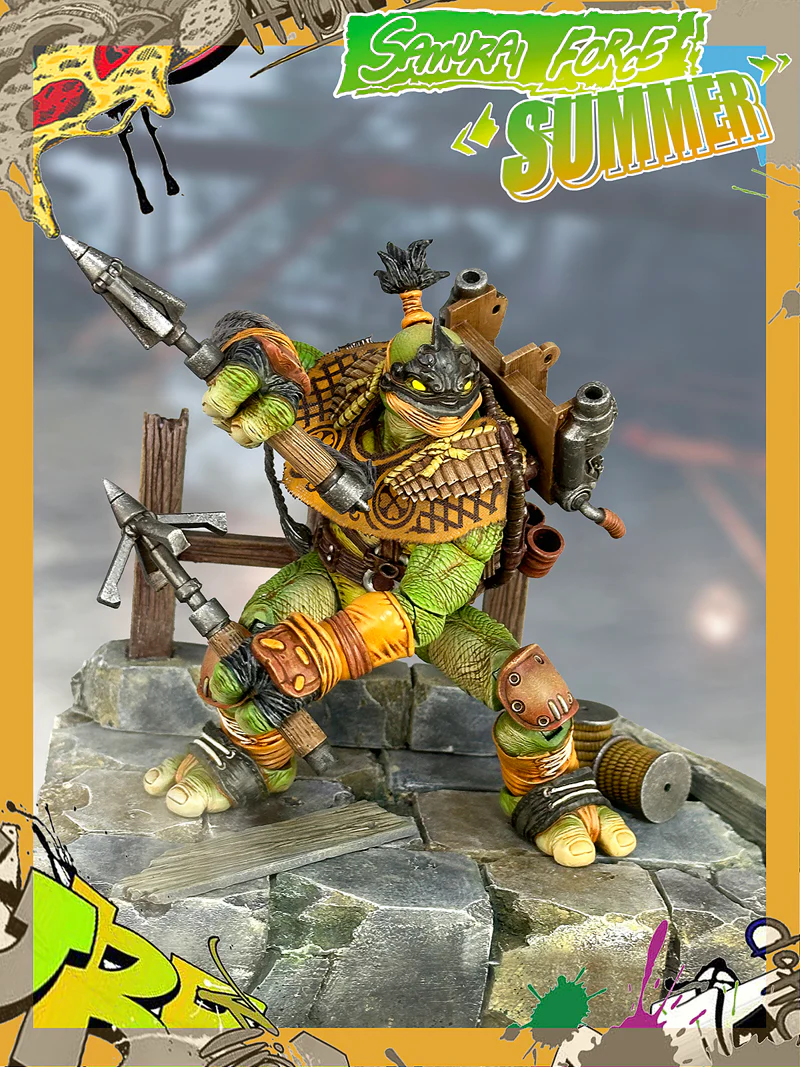 (USA Stock) Rage toys 1/12 Samurai Force Wave 3 The Crossbow master summer and Rave toys custom kit - Image 9