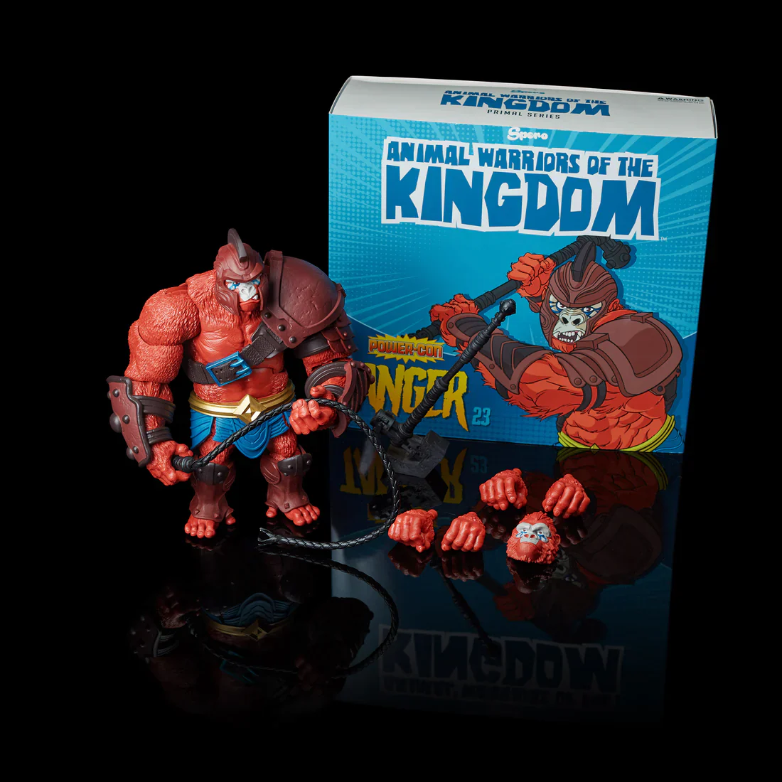 (USA Stock) Spero Studios Animal Warriors of The Kingdom Primal Collection Action Figures - Image 7