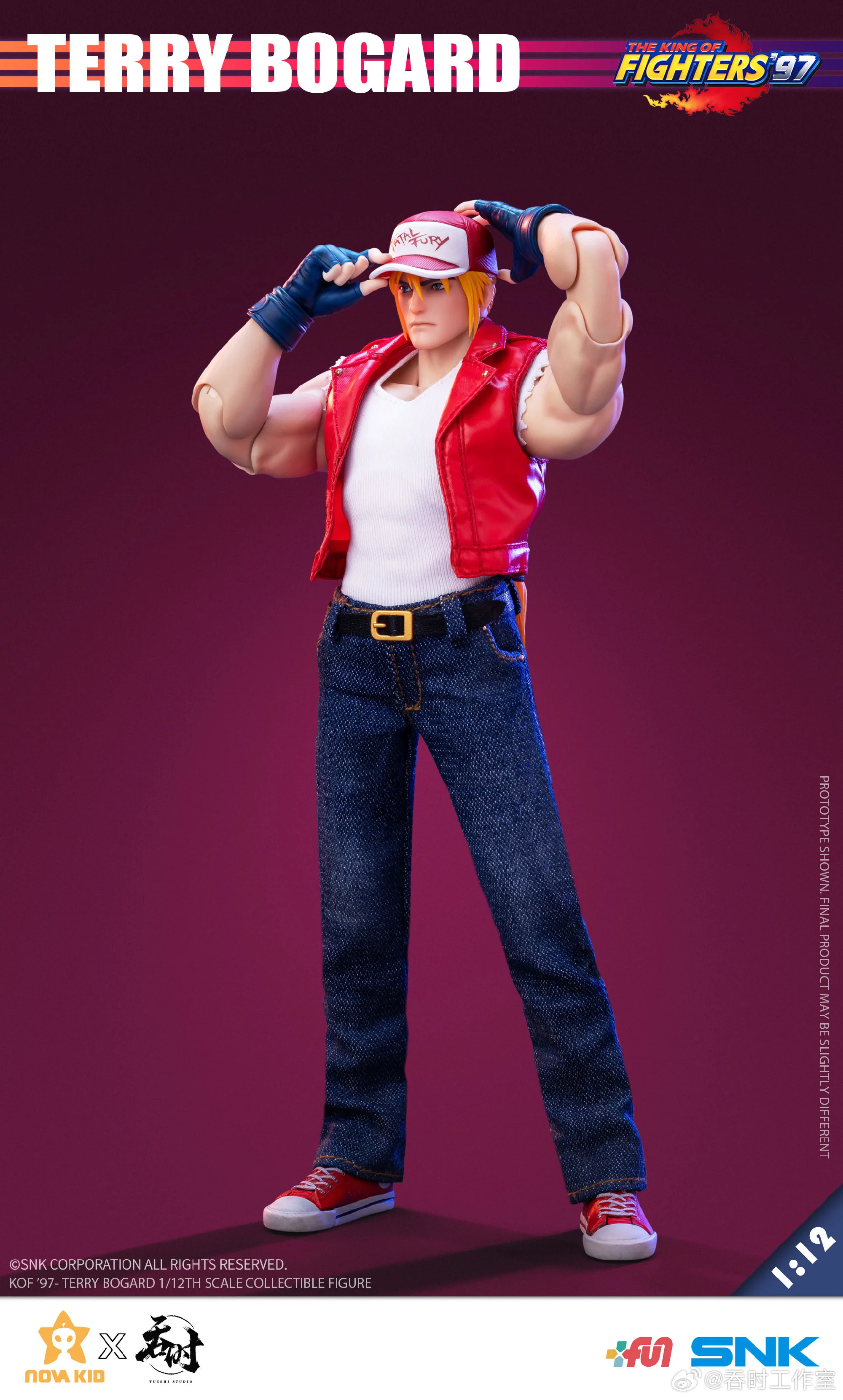(USA Stock) Tunshi Studio The King of Fighter 1/12 Terry cloth action figure - Image 13