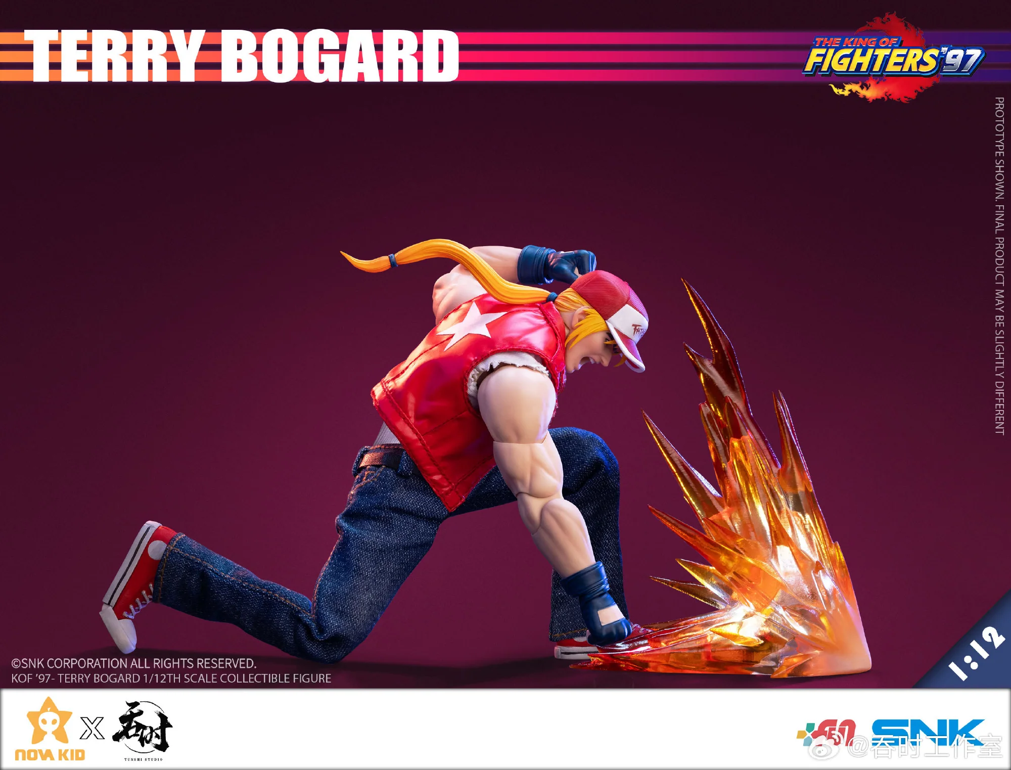 (USA Stock) Tunshi Studio The King of Fighter 1/12 Terry cloth action figure - Image 14