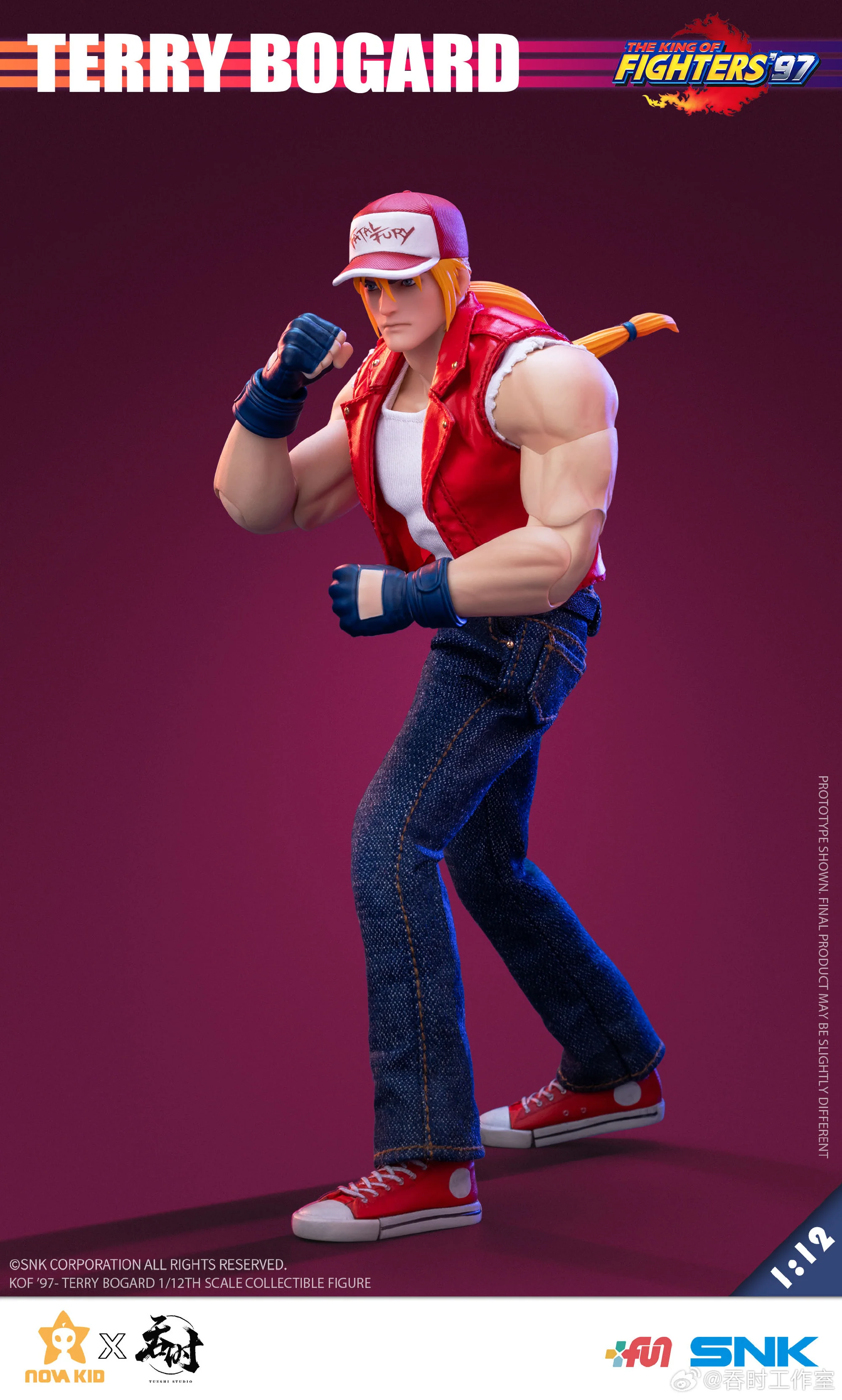 (USA Stock) Tunshi Studio The King of Fighter 1/12 Terry cloth action figure - Image 15