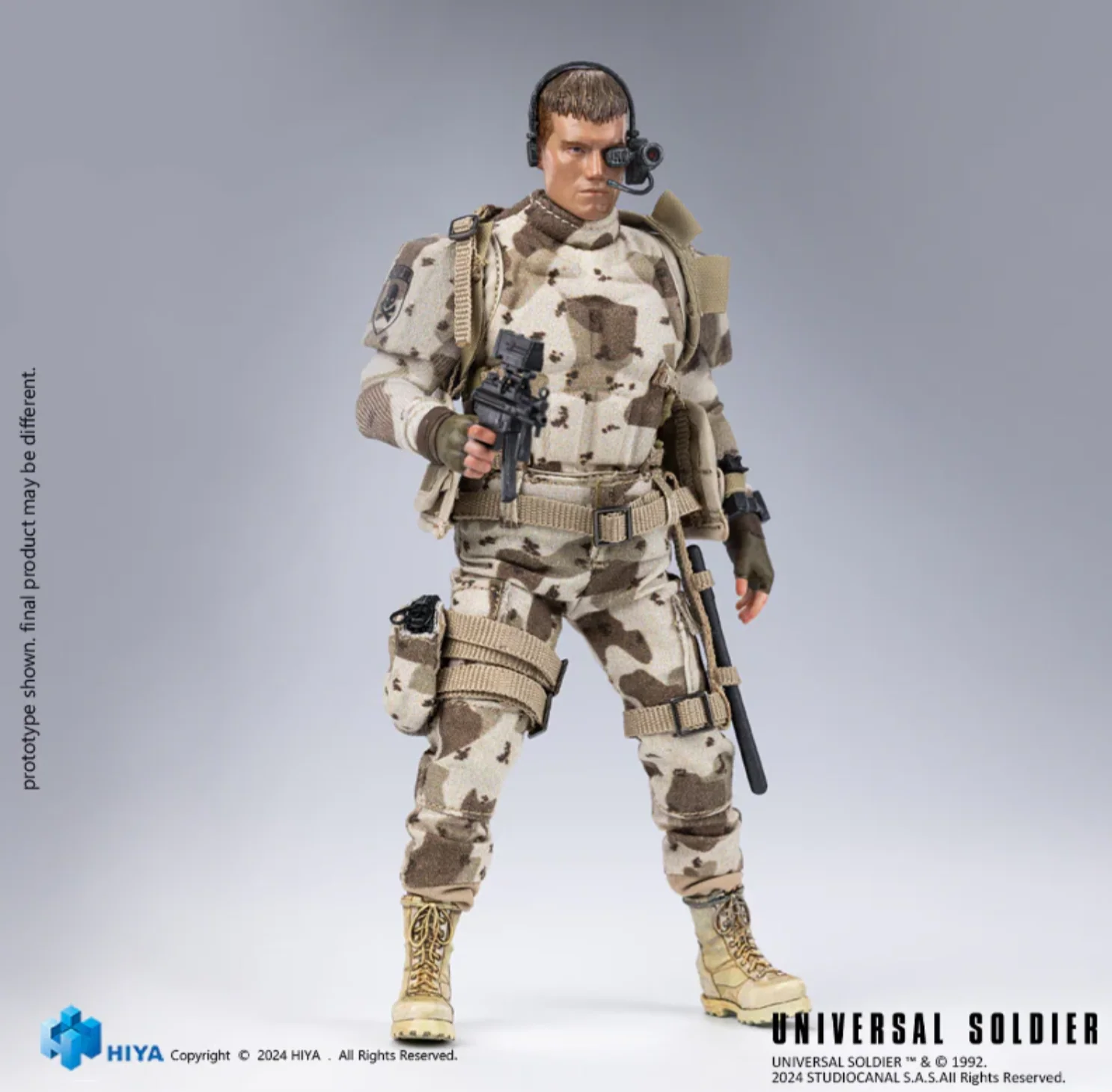 (USA Stock)HIYA Exquisite Super 1/12 Scale 6 Inch Universal Soldier Andrew Scott Action Figure - Image 10
