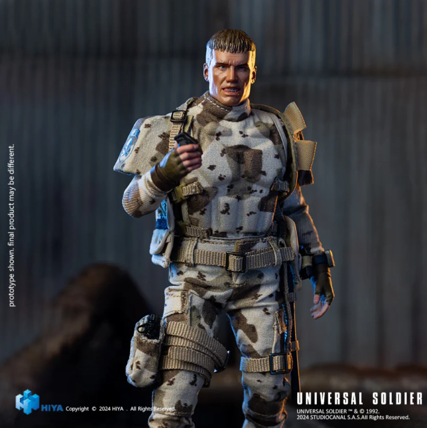 (USA Stock)HIYA Exquisite Super 1/12 Scale 6 Inch Universal Soldier Andrew Scott Action Figure - Image 3