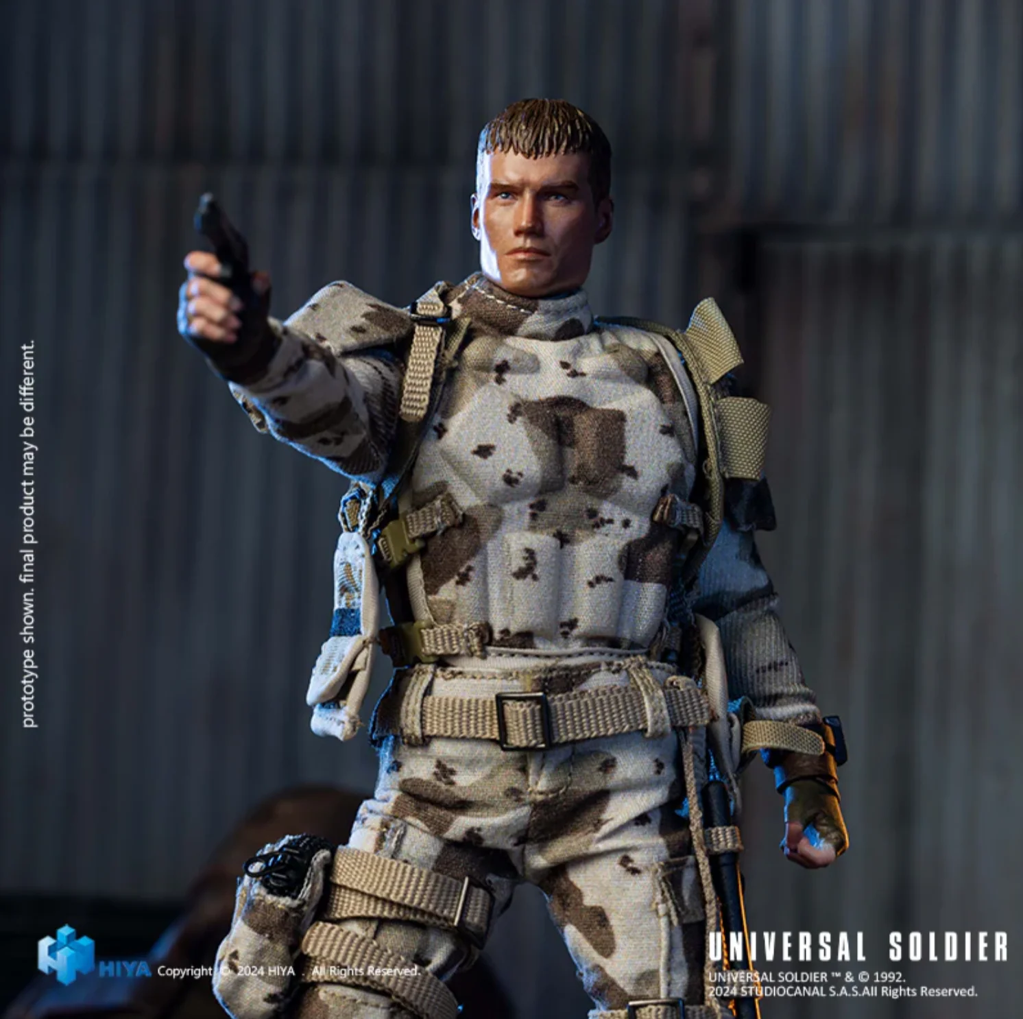 (USA Stock)HIYA Exquisite Super 1/12 Scale 6 Inch Universal Soldier Andrew Scott Action Figure - Image 4
