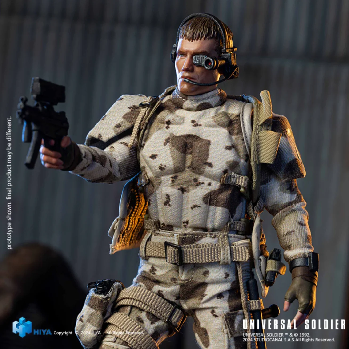 (USA Stock)HIYA Exquisite Super 1/12 Scale 6 Inch Universal Soldier Andrew Scott Action Figure - Image 5