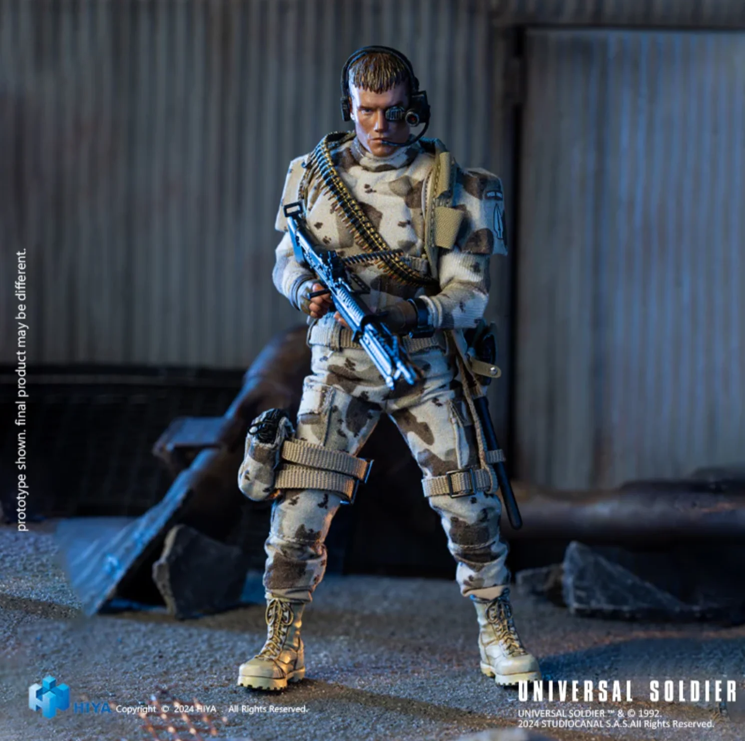 (USA Stock)HIYA Exquisite Super 1/12 Scale 6 Inch Universal Soldier Andrew Scott Action Figure - Image 6