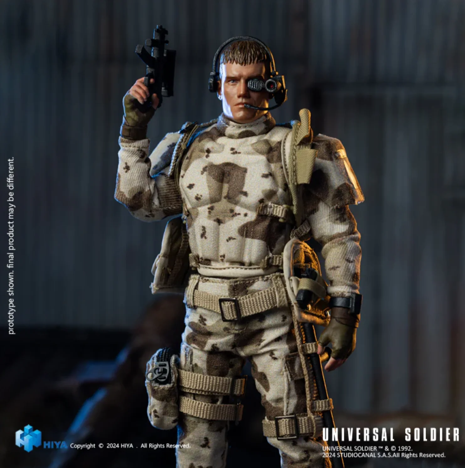 (USA Stock)HIYA Exquisite Super 1/12 Scale 6 Inch Universal Soldier Andrew Scott Action Figure - Image 7