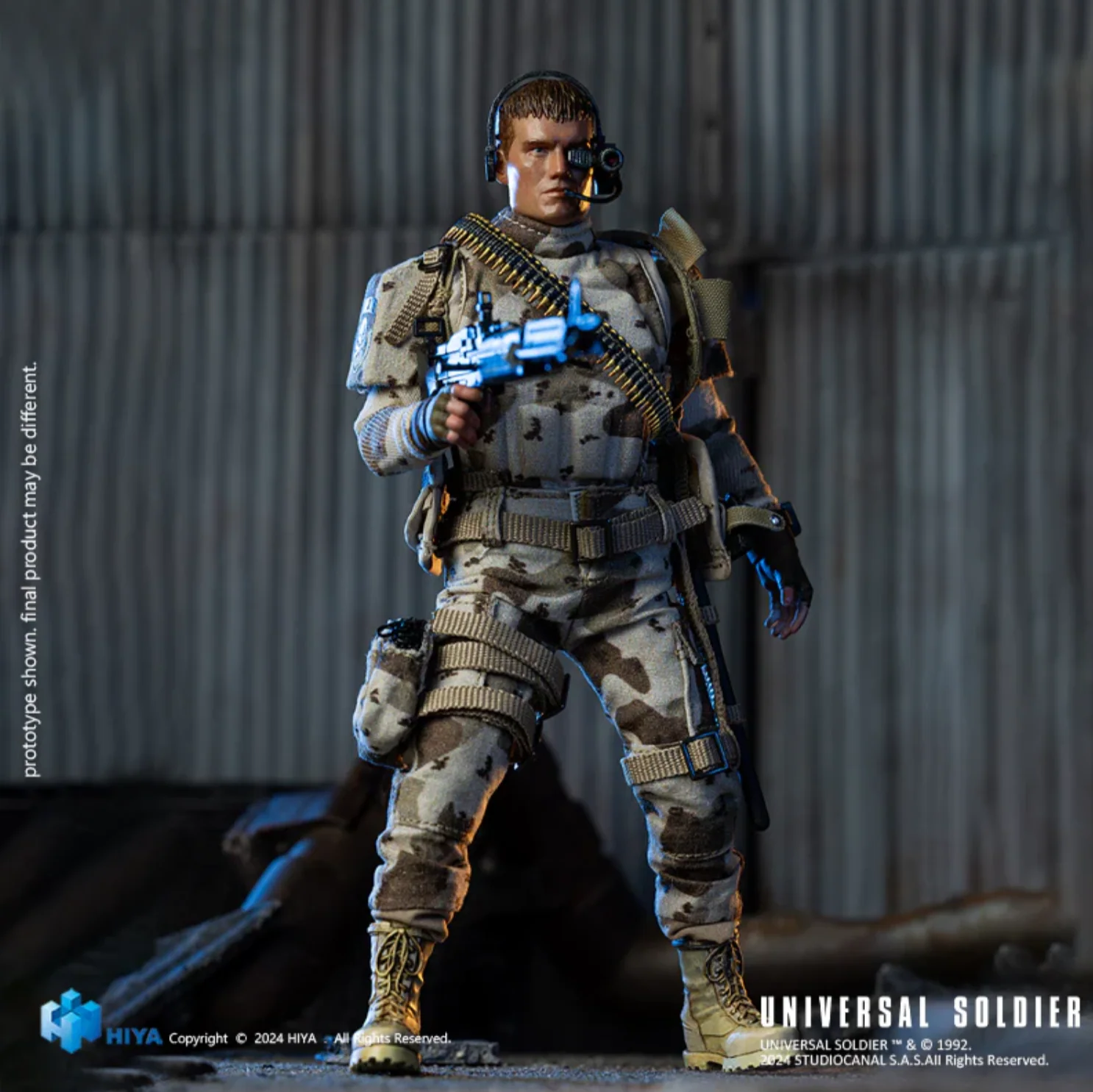 (USA Stock)HIYA Exquisite Super 1/12 Scale 6 Inch Universal Soldier Andrew Scott Action Figure - Image 8