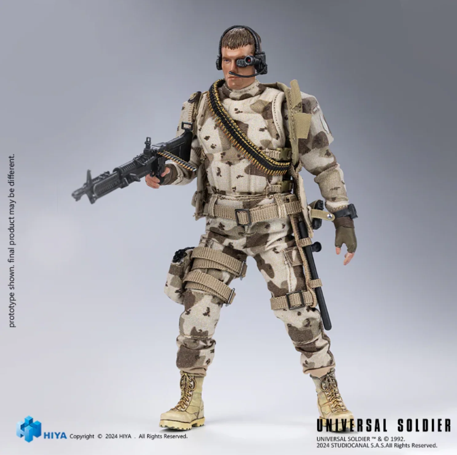 (USA Stock)HIYA Exquisite Super 1/12 Scale 6 Inch Universal Soldier Andrew Scott Action Figure - Image 9